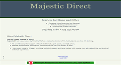 Desktop Screenshot of majesticdirect.com